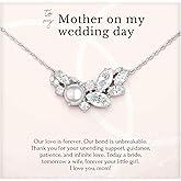 HOPE LOVE SHINE - Mother of the Groom Gift from Bride - Wedding, Mother in Law Necklace, Jewelry 16+2"