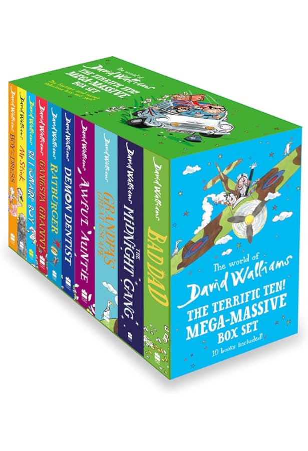 The World of David Walliams: The Amazing Adventures Box Set: From