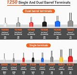 Preciva Ratcheting Crimp Tool Kit 0.08-10mm² Ferrule Pliers 14 Types view 6