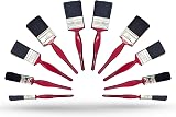 ZYBUX Professional Paint Brushes Set 10 Piece Synthetic Hair Studio Craft