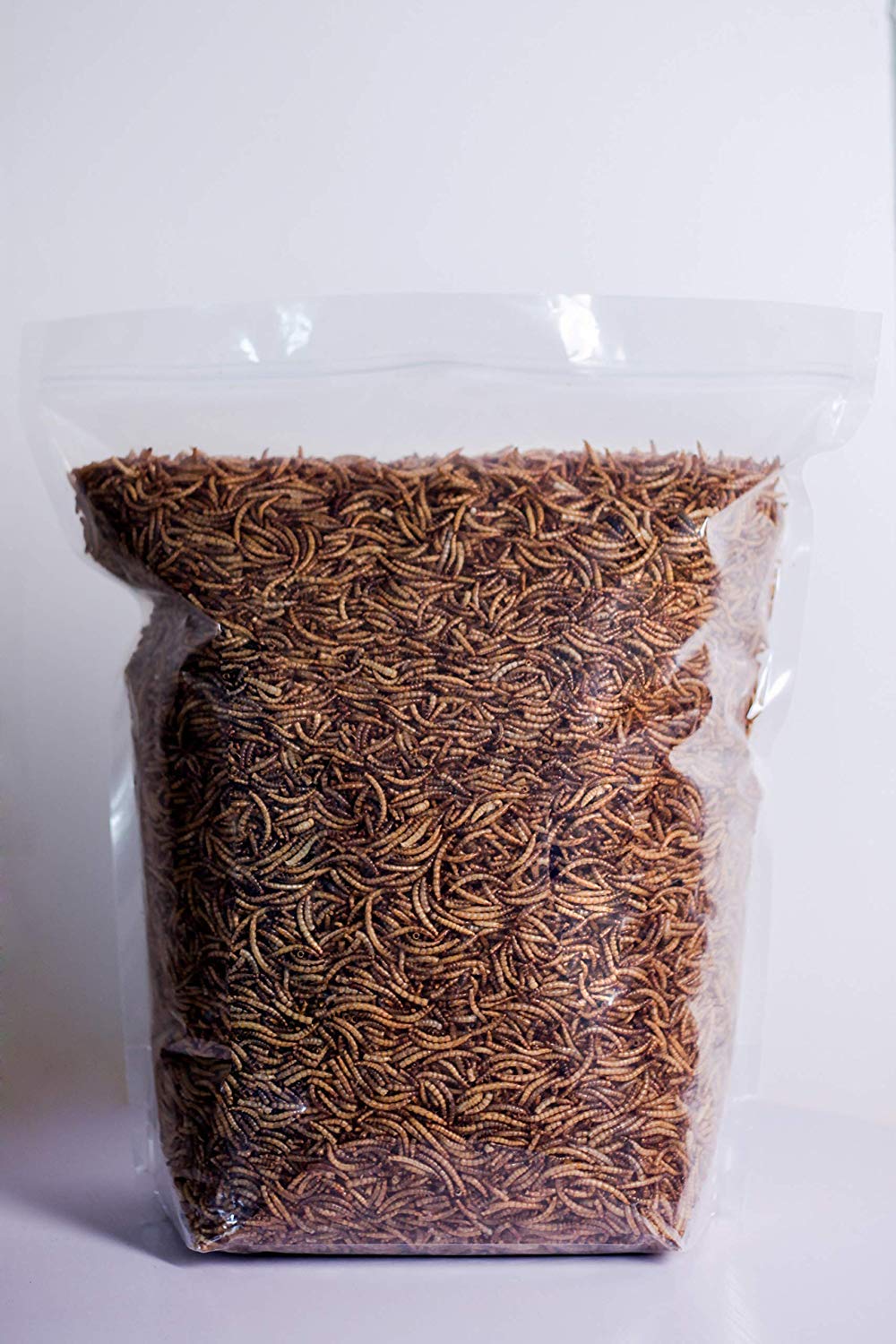 Kimoe 5LB 100 Natural NonGMO dried mealworms for Birds, chicken，ducks Feed the Birdies