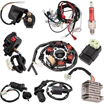 Faisceau De Câblage ATV - Kit Complet Pour 50cc 70cc 110cc 125cc Quad, Go Kart, Remplacement Facile