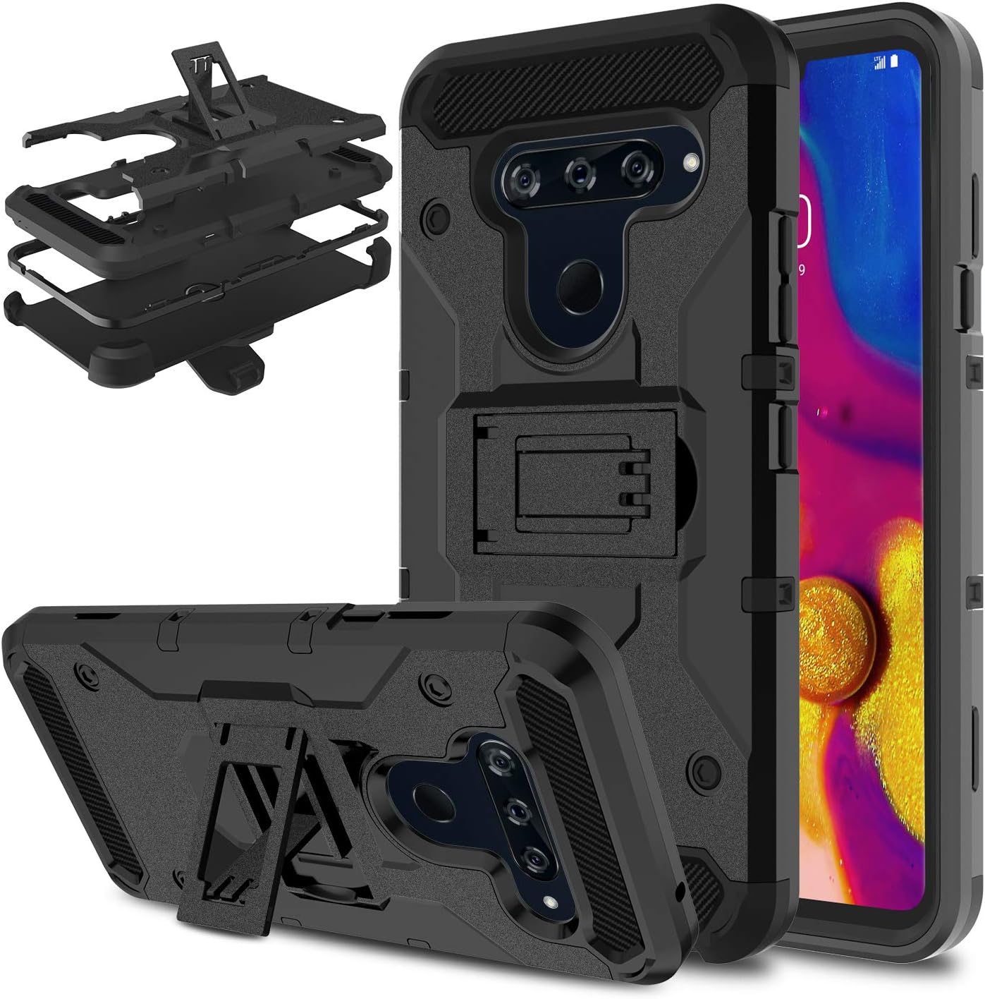 Best lg v40 case with belt clip