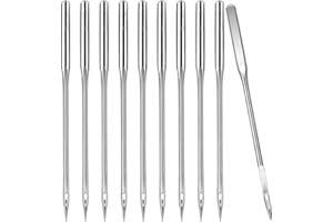AUGHOA 60 PCS Sewing Machine Needles, 90/14 Sewing Machine Needles, Suitable for Singer, Brother, Janome Sewing Machines, Sizes 65/9, 75/11, 80/12, 90/14, 100/16, 110/18