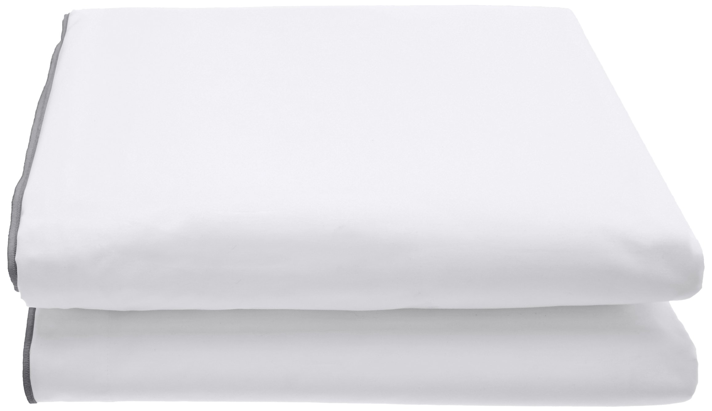 Designers Guild 3359104058927 Astor Flat Sheet 270 x 300 cm Cotton Graphite