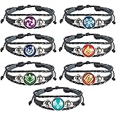 UTIEHD Bracelet 7 Pack, Luminous Vision Bracelets Glow in Dark for Collection