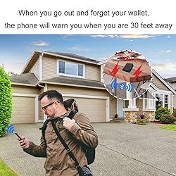 SMART CC Anti-Lost Bifold Wallet for Men, Trackable