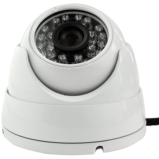 title=ELP 720p Mini Dome IP Camera Videosorveglianza IR LED e IR-Cut Visione Notturna