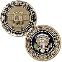 Aizics Mint Donald Trump 2025 45 47 Presidential Oval Office