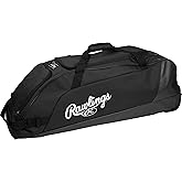 Rawlings | Workhorse Wheeled Equipment Bag | Baseball & Softball | Multiple Styles