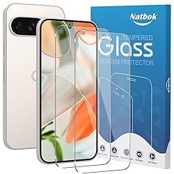 Natbok 2 Pack Compatible with Google Pixel 9/Pixel