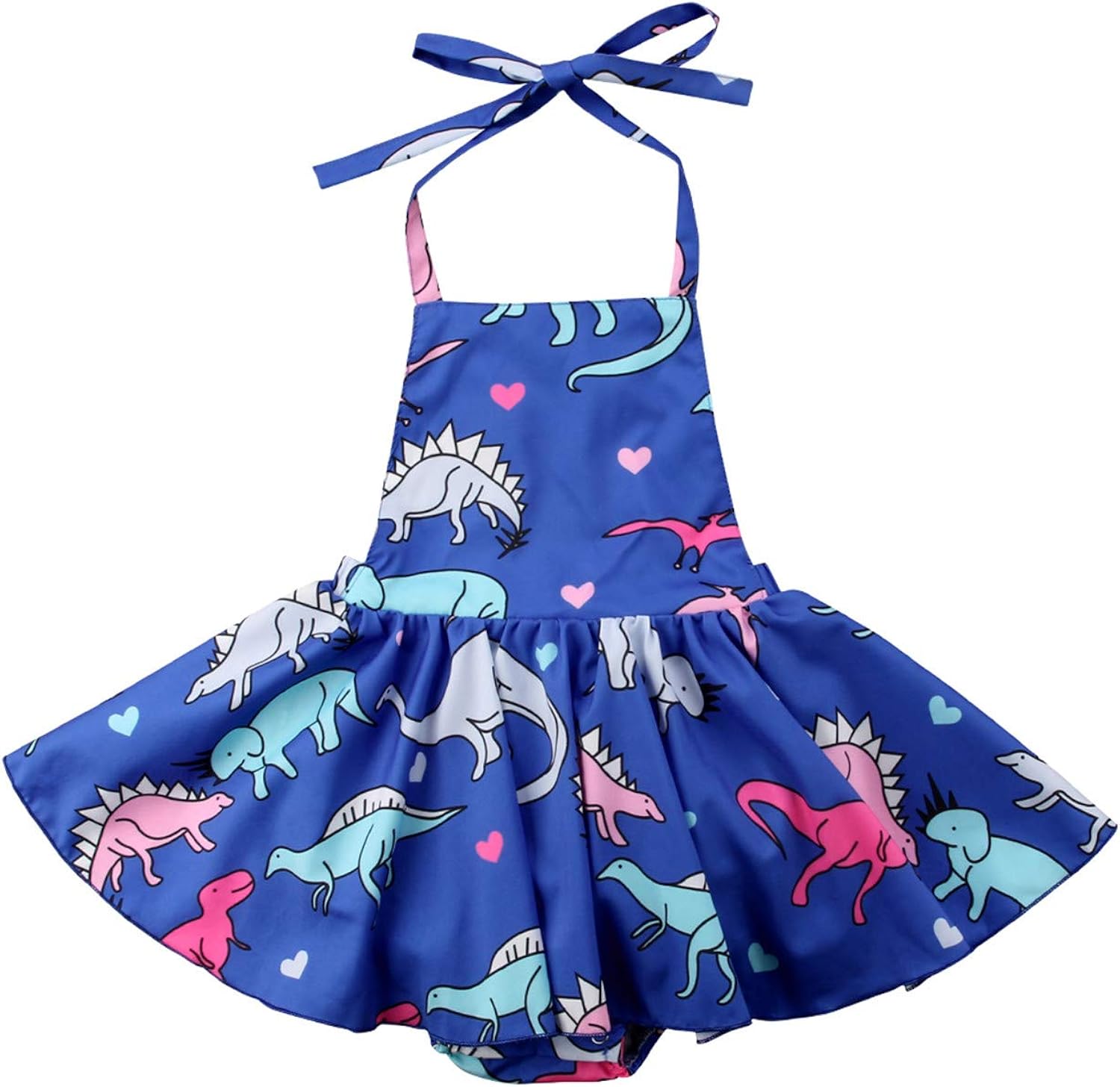 dinosaur romper baby girl
