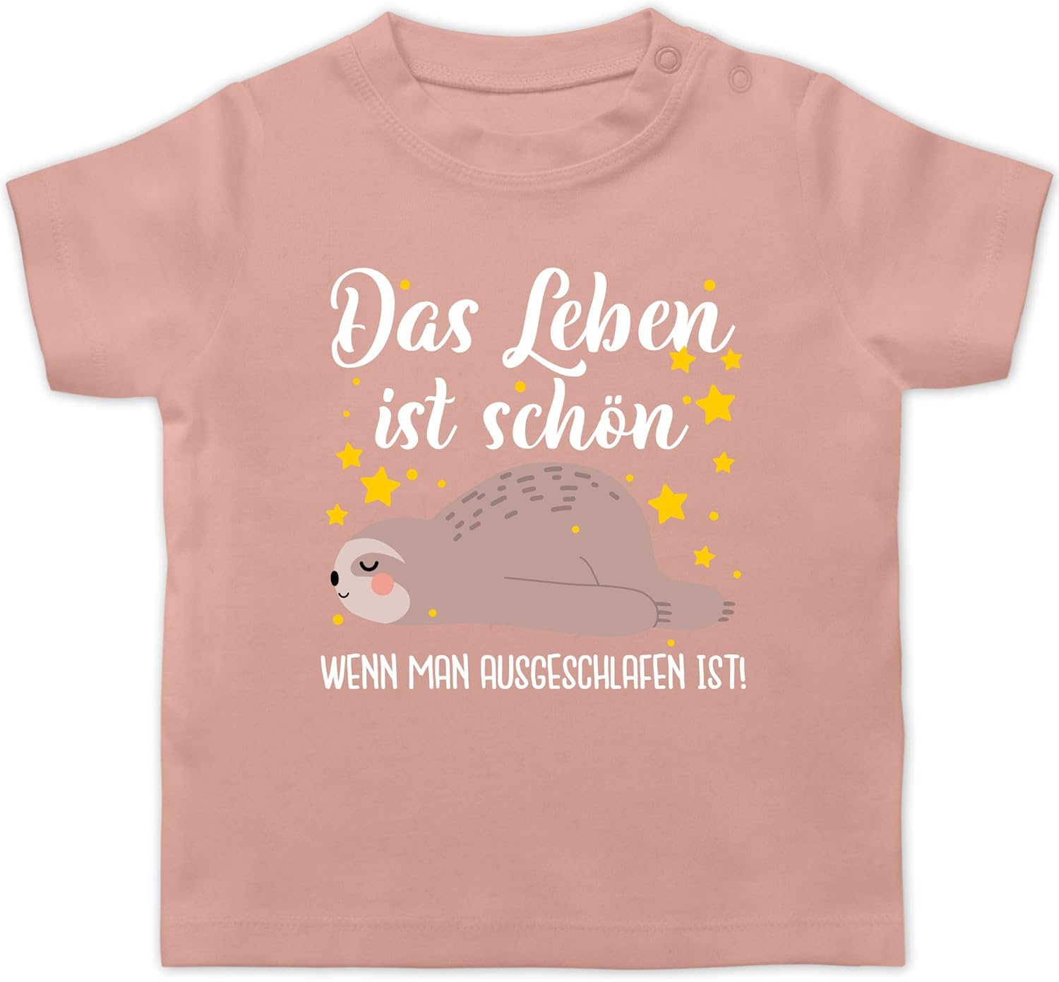 Shirtracer Sprüche Baby Das Leben ist schön, wenn Man ausgeschlafen