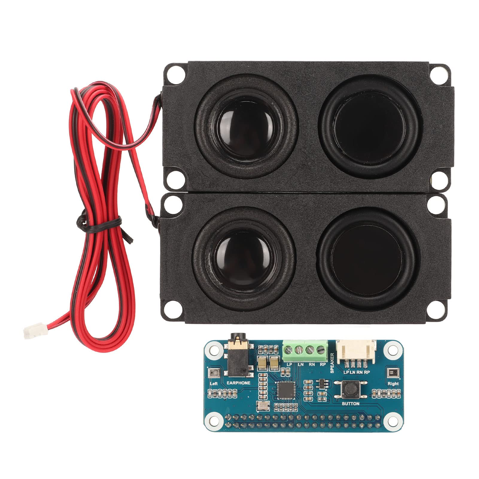 Bewinner WM8960 HiFi Sound Card, HAT Stereo Audio Card with 3.5mm Jack Audio, I2S Interface Module for Raspberry Pi Microphone