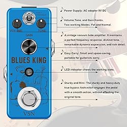 VSN Overdrive Guitar Pedal, Blues Driver Guitar