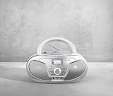 Roxel RCD-S70BT Portable Boombox CD Player with Remote Silver view 7