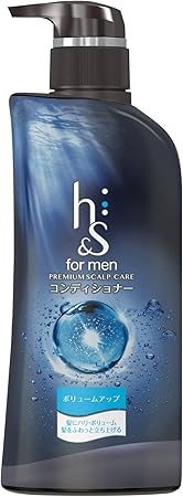 Amazon エイチアンドエス フォーメン H S For Men 薬用コンディショナー ボリュームアップ プレミアムスカルプケア 本体ポンプ 370ml H S リンス コンディショナー 通販