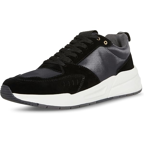 Steve Madden Zapatillas Braddik Para Hombre, Negro -, 42 EU