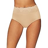 Bali Women's Brief Underwear, Passion For Comfort Women's Panties, Seamless Brief Underwear for Women