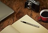 Parker Jotter Duo Gift Set Ballpoint & Fountain Pen Stainless Steel Chrome view 9