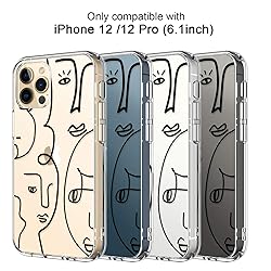ICEDIO iPhone 12 Case with Screen Protector,iPhone