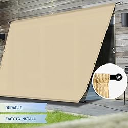 E&K Sunrise 3'Wx29'L Outdoor Shade Canopy Cover