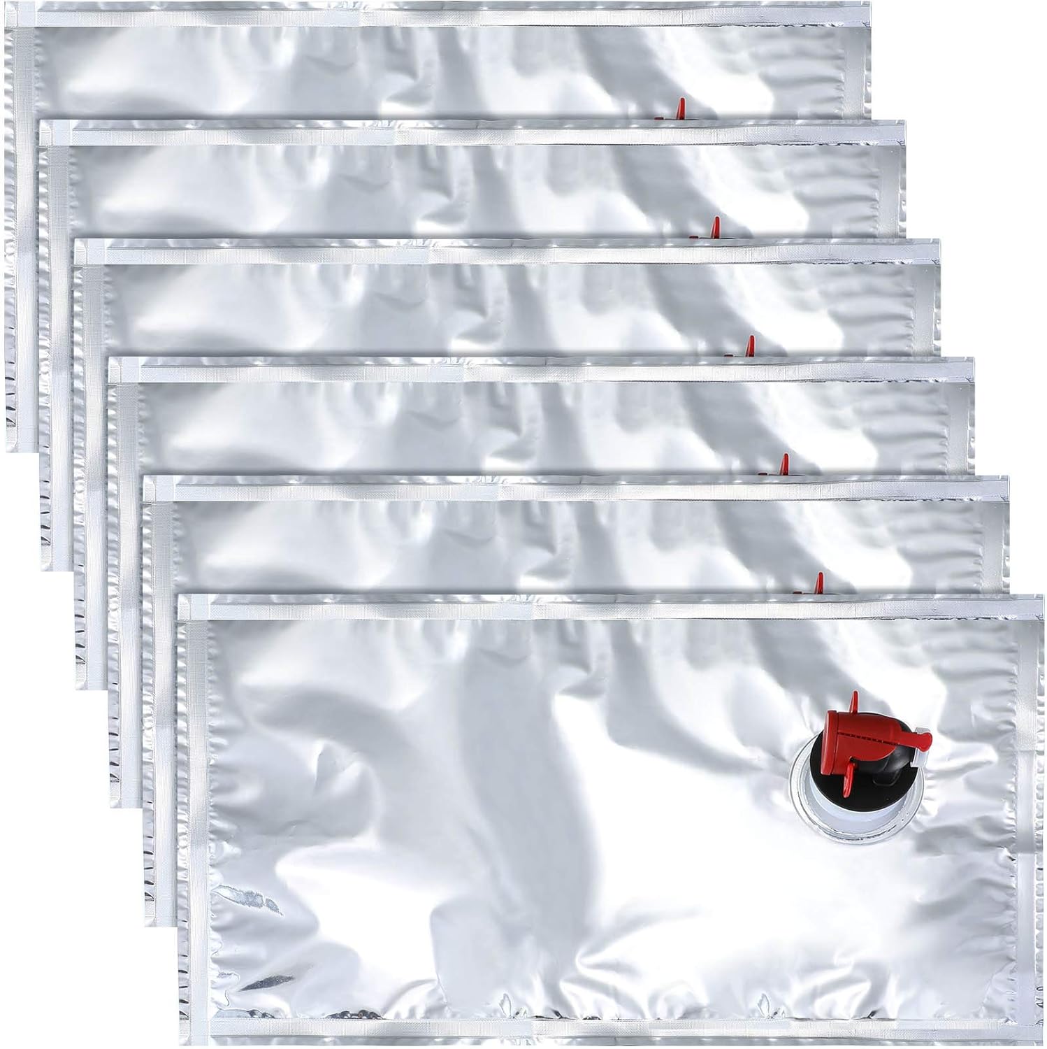 6 Pieces 1.5 L Wine Purse Refill Bags Refill Bladders