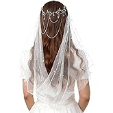 UniqKaliber Shining Pearl Elven Headpiece Goddess Headwear Medieval Fairy Costume Elf Dress Accessory