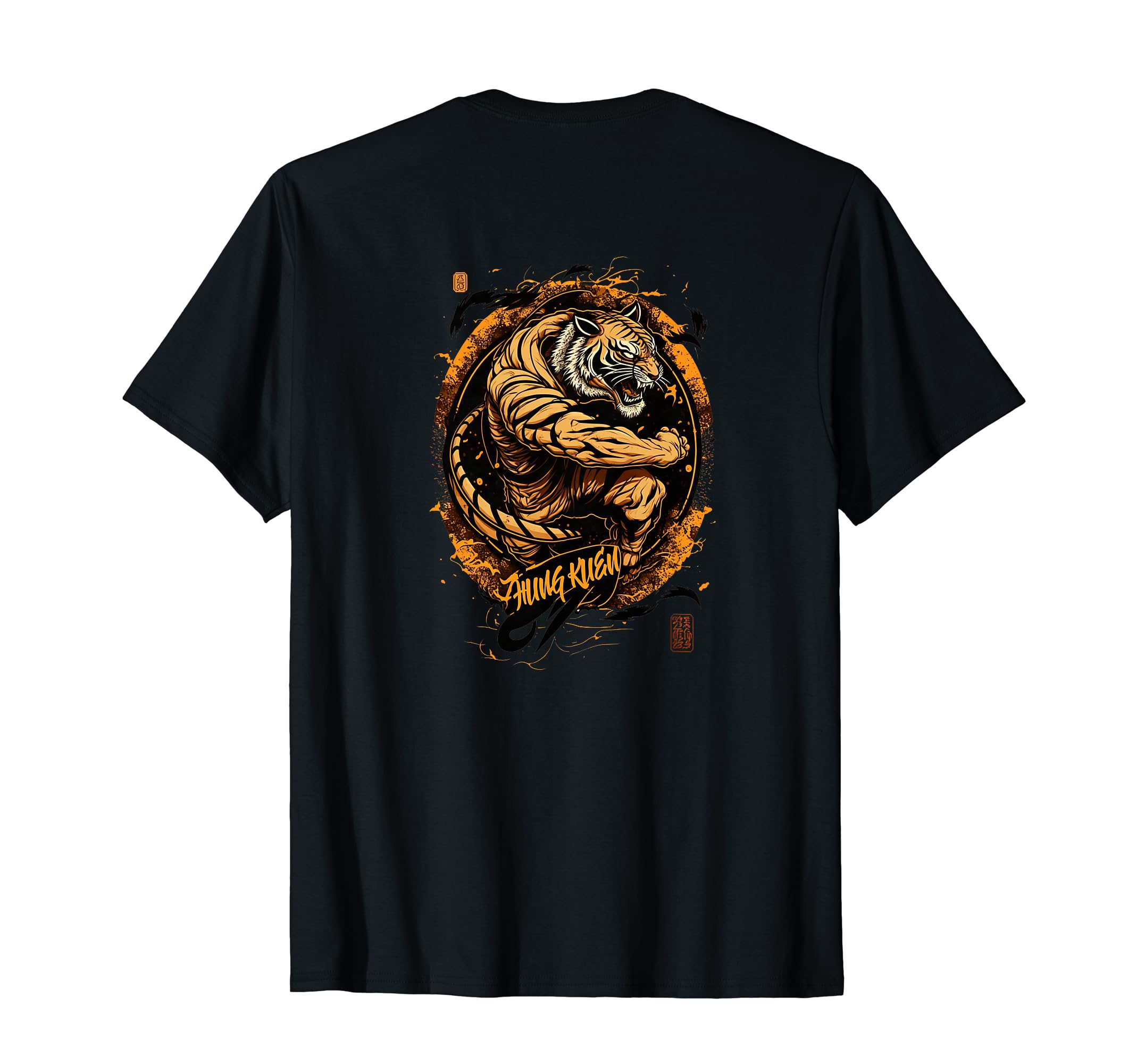 Hung Gar Kuen fuerte tigre del sur Kung Fu camiseta