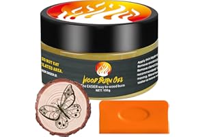 EIGTWEN 4 OZ Wooden Burning Paste,150ml Heat Activated Marker Paste for Wood Burn Gel,Creating Magical Art in a Few Minutes,Used for Drawing, DIY Arts,Flame Paste for Wood Marker Burning Suitable for Beginner