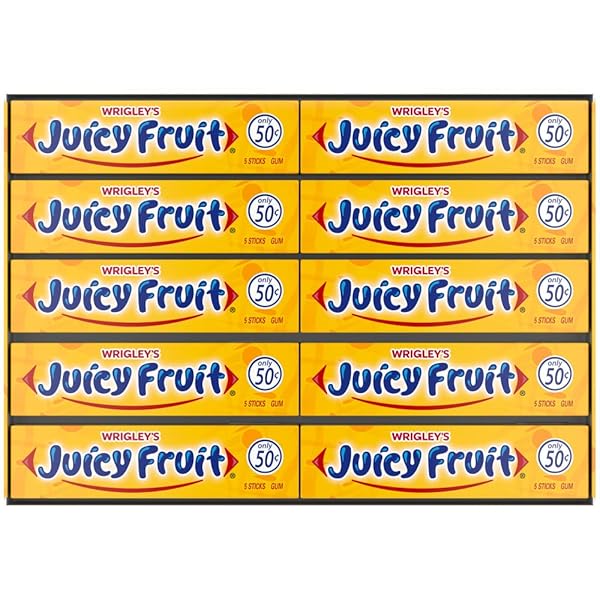 JUICY FRUIT GUM WRIGLEY’S CHEWING GUM BULK PACK,...