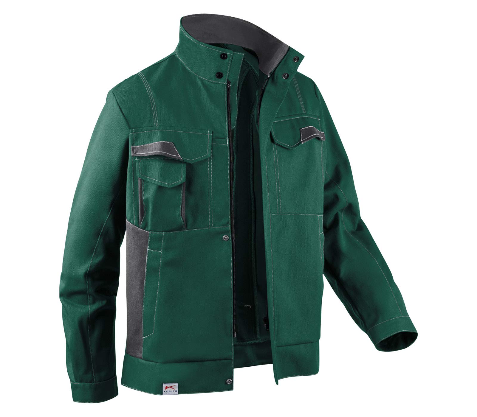 Kubler 13453411-6597-90 Size 90 "Classiq Image Dress" Jacket - Green/Anthracite