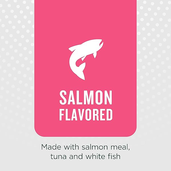 MINTIES DENTAL TREATS FOR CATS, SALMON FLAVORED TREATS FOR CATS, FRESHENS BREATH AND CONTROLS TARTAR, 2.5OZ