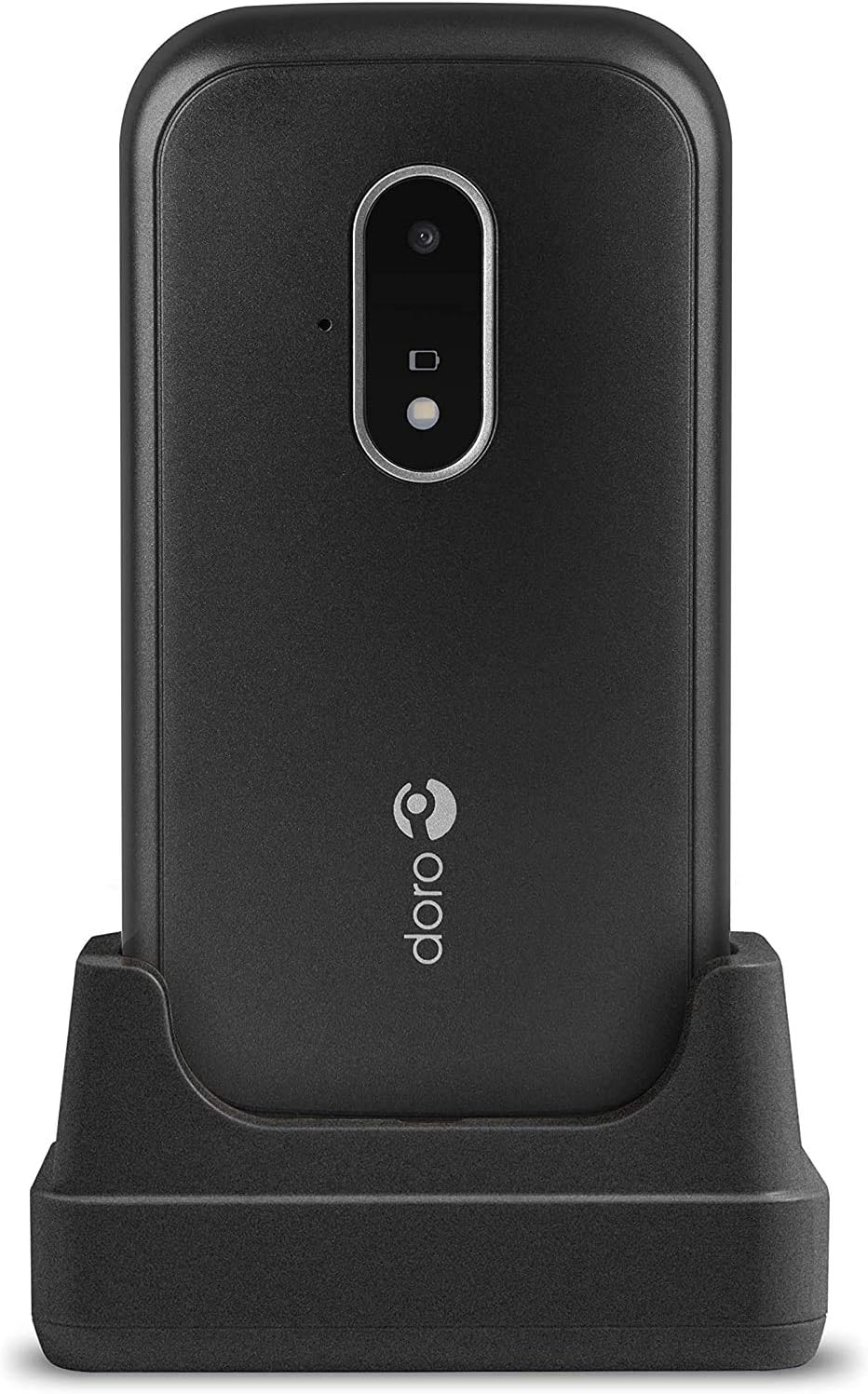 Doro 7030 Unlocked Dual SIM 4G Easy-to-Use Clamshell Mobile Phone for Seniors with WhatsApp Facebook