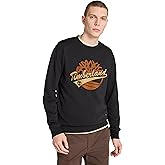 Timberland mens Brand Carrier Graphic Crew Sweatshirt