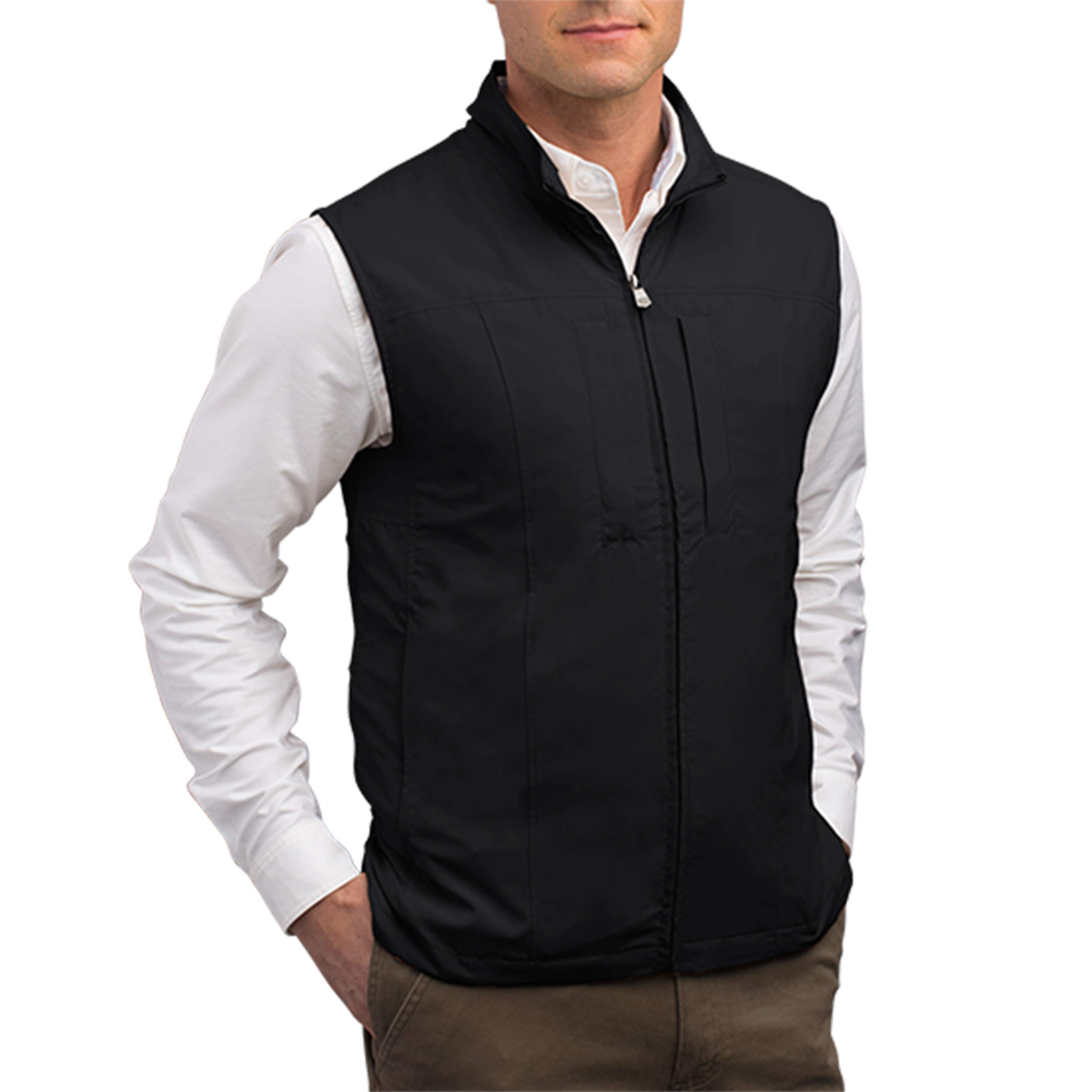 SCOTTeVEST - RFID Blocking Vest with 26 Concealed Pockets | Travel Vest for Men