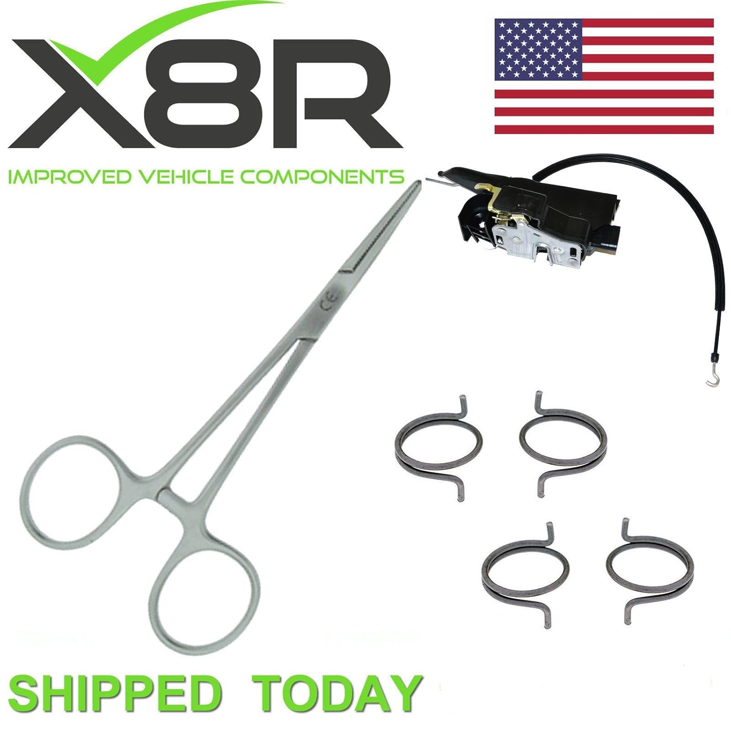 Amazon.com: MERCEDES ML 320 ML 350 ML430 ML500 ML55AMG W163 1997-2005 DOOR  LATCH ACTUATORS REPAIR KIT SPRING X4 X8R0072: Automotive