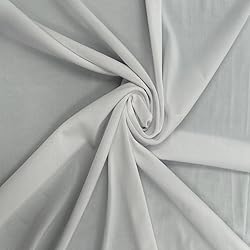 Texco Inc Solid 4-Way Stretch Venezia Polyester