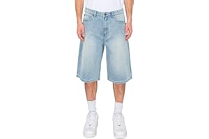 VICTORIOUS Men's Baggy Fit Essential Denim Shorts Various Designs