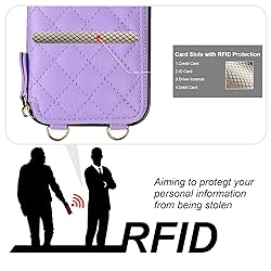 Bocasal Crossbody Wallet Case for iPhone 14