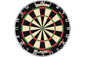 WINMAU Darts Blade 6 Dual Core Professional Dartboard with Official Tournament Specifications | Endorsed by The PDC