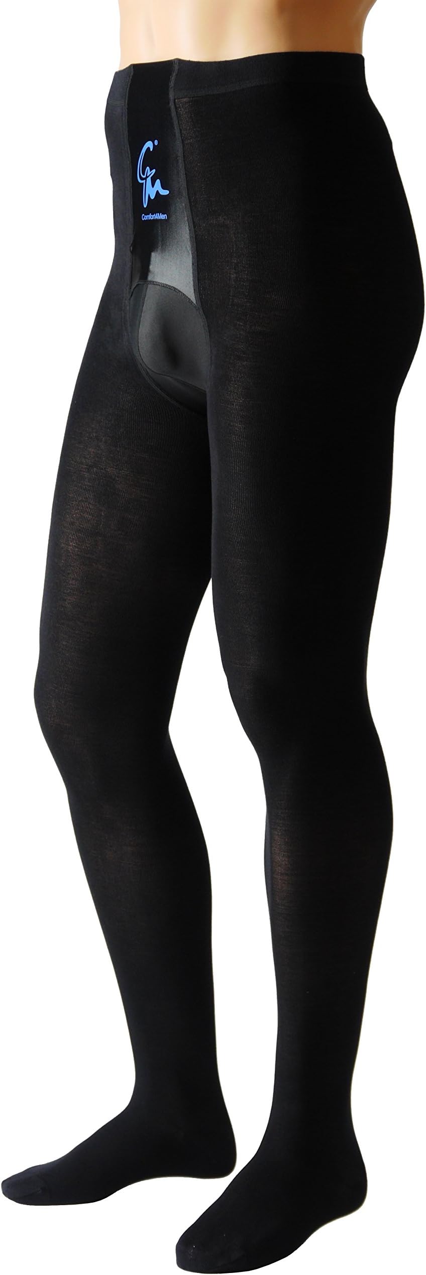 C426M Comfort4Men Pantyhose Tights with Medium Support MICROCOTTON Opaque High Waist