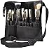 Professionelle Make-up Pinseltasche Aus PU-Leder – Mit 22-24 Taschen Und Verstellbarem Band
