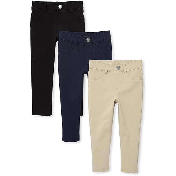 Baby And Toddler Boys Uniform Woven Stretch Skinny Chino Pants - FIN