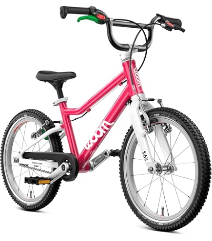 Amazon.com: woom 3 Kids Bike, 16 Inch, Ages 4-6, Boys & Girls