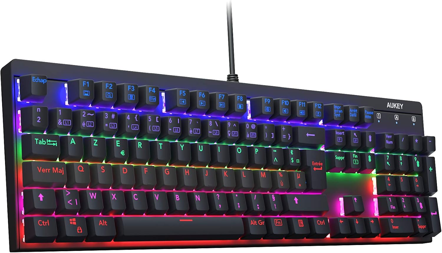 Clavier mécanique switch bleu pas cher Clearance