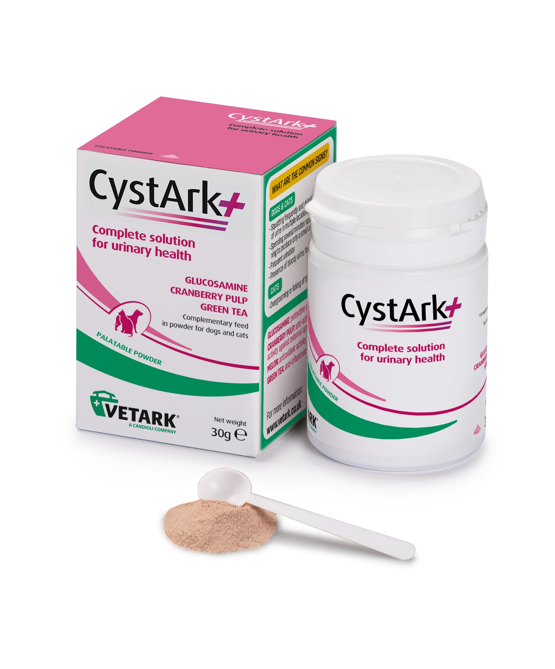 CystArk+ Powder | Supports Urinary Health in Dogs & Cats | Easily administered | 30 g — image 1