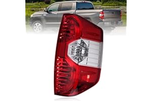 Boine Tail Light Compatible With 2014 2015 2016 2017 2018 2019 2020 2021 Toyota Tundra Pickup Right Passenger Side Red Rear Light Housing Replace 81550-0C100 (Right Passenger Side)