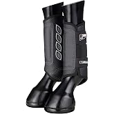 LeMieux Cross Country Hind Horse Boots - Protective Gear and Training Equipment - Equine Boots, Wraps &amp; Accessories