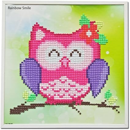 Amazon Com Diy Diamante Paiting Para Ninos Con Marco Pintura Por